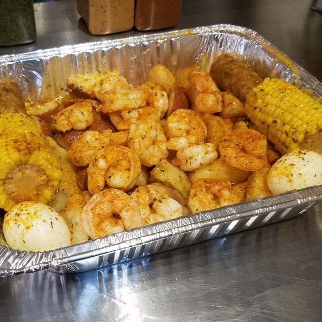 6. Large Shrimp Tray Platter.